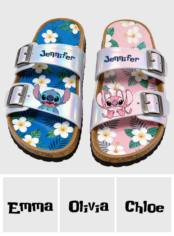 Alien Couple - Personalized Ohana Sandal Birken