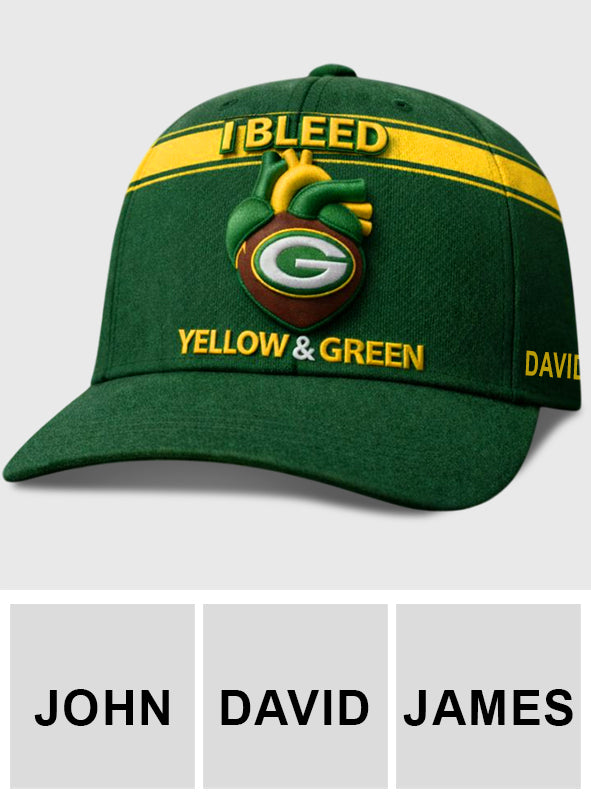 National Foot Ball Team, Packers Football Team - Personalized American Football Classic Cap
