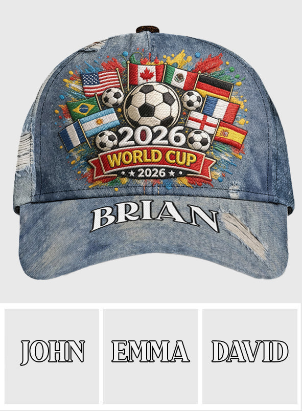 Love Soccer - Personalized Soccer Classic Cap