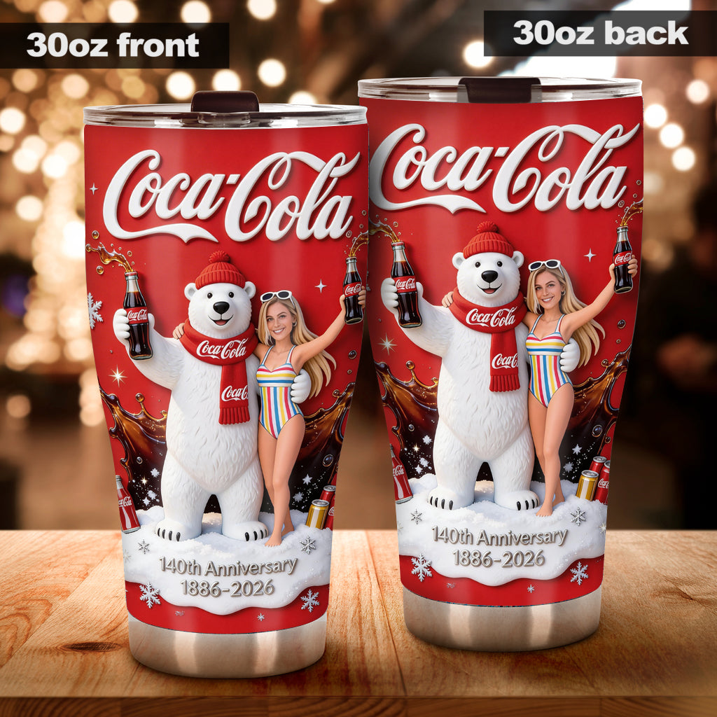 Love Coke, Coke 140th Anniversary - Personalized Carbonated Drink Tumbler