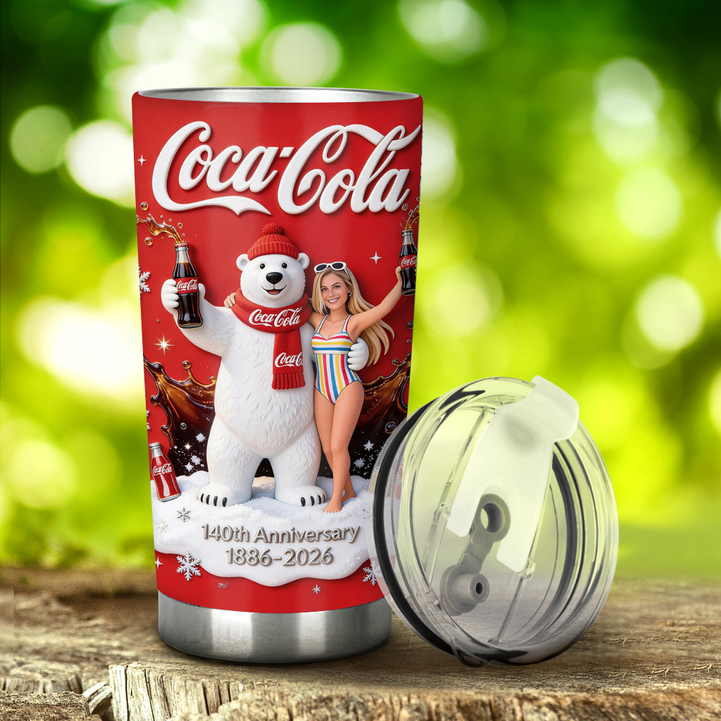Love Coke, Coke 140th Anniversary - Personalized Carbonated Drink Tumbler