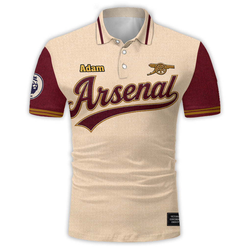 Soccer Lovers Gift, Arsenal Champions - Personalized Soccer Polo Shirt