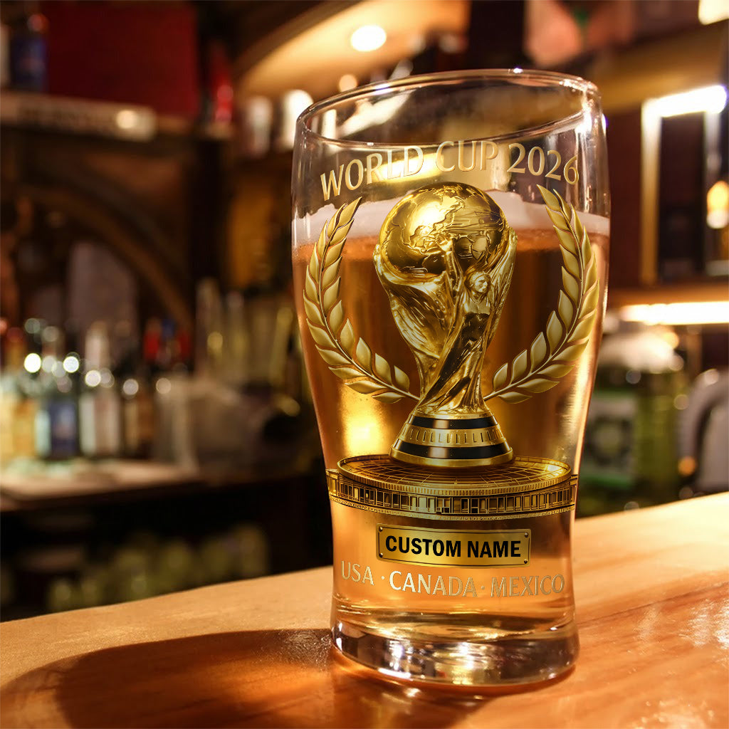 The Cup 2026 - Personalized Soccer Beer Pint