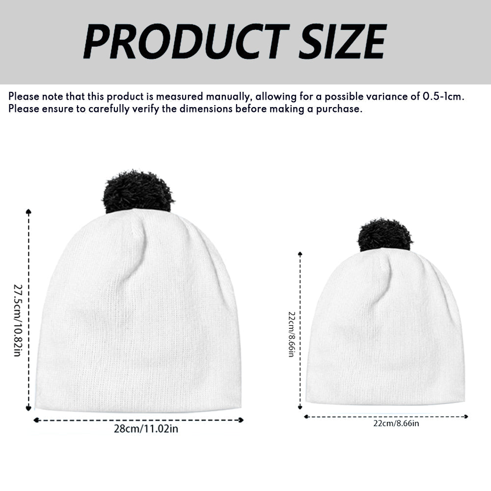 Green & Gold Winter - Personalized American Football Beanie Hat