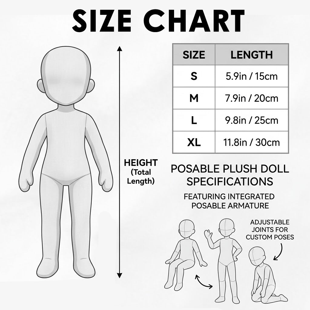 Pop King - Personalized Trending Posable Plush Doll