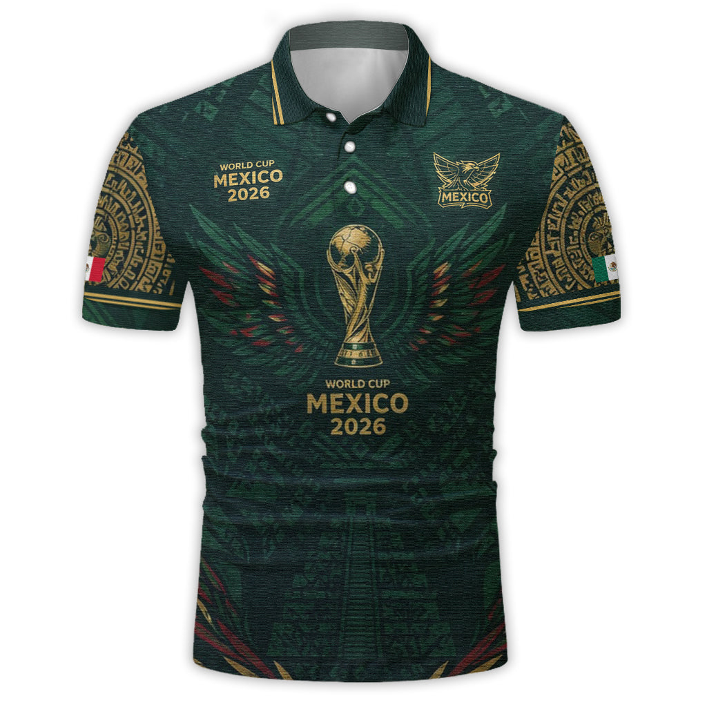World Cup 2026 Mexico - Personalized Soccer Polo Shirt