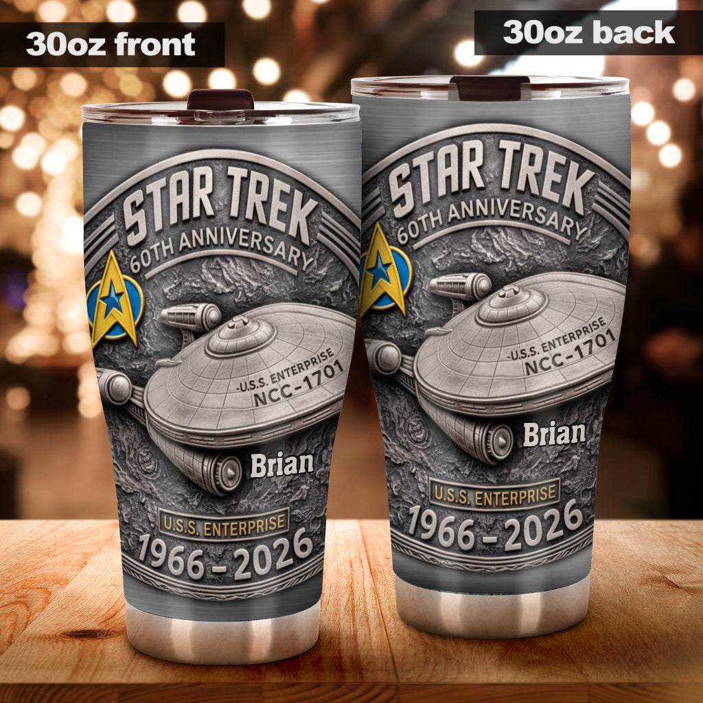 Star 60th Anniversary - Personalized Star Fleet Tumbler