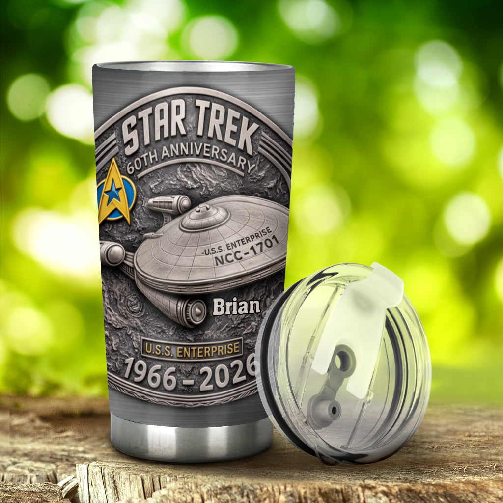 Star 60th Anniversary - Personalized Star Fleet Tumbler