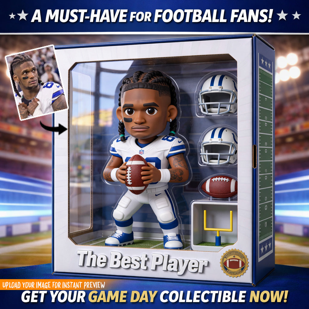 Football Fans - Personalized American Football Custom Shaped Acrylic Plaque