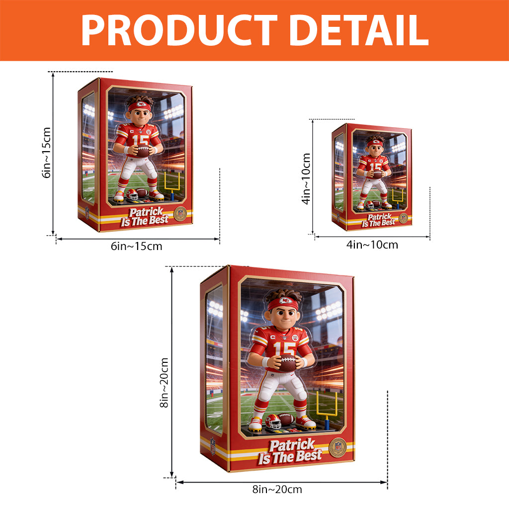 Football Fans - Personalized American Football Custom Shaped Acrylic Plaque
