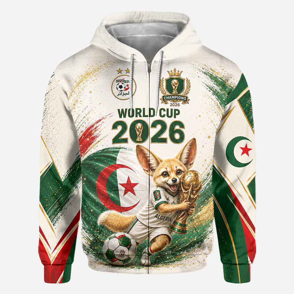 World Cup 2026, Algeria - Personalized Soccer All Over Shirt