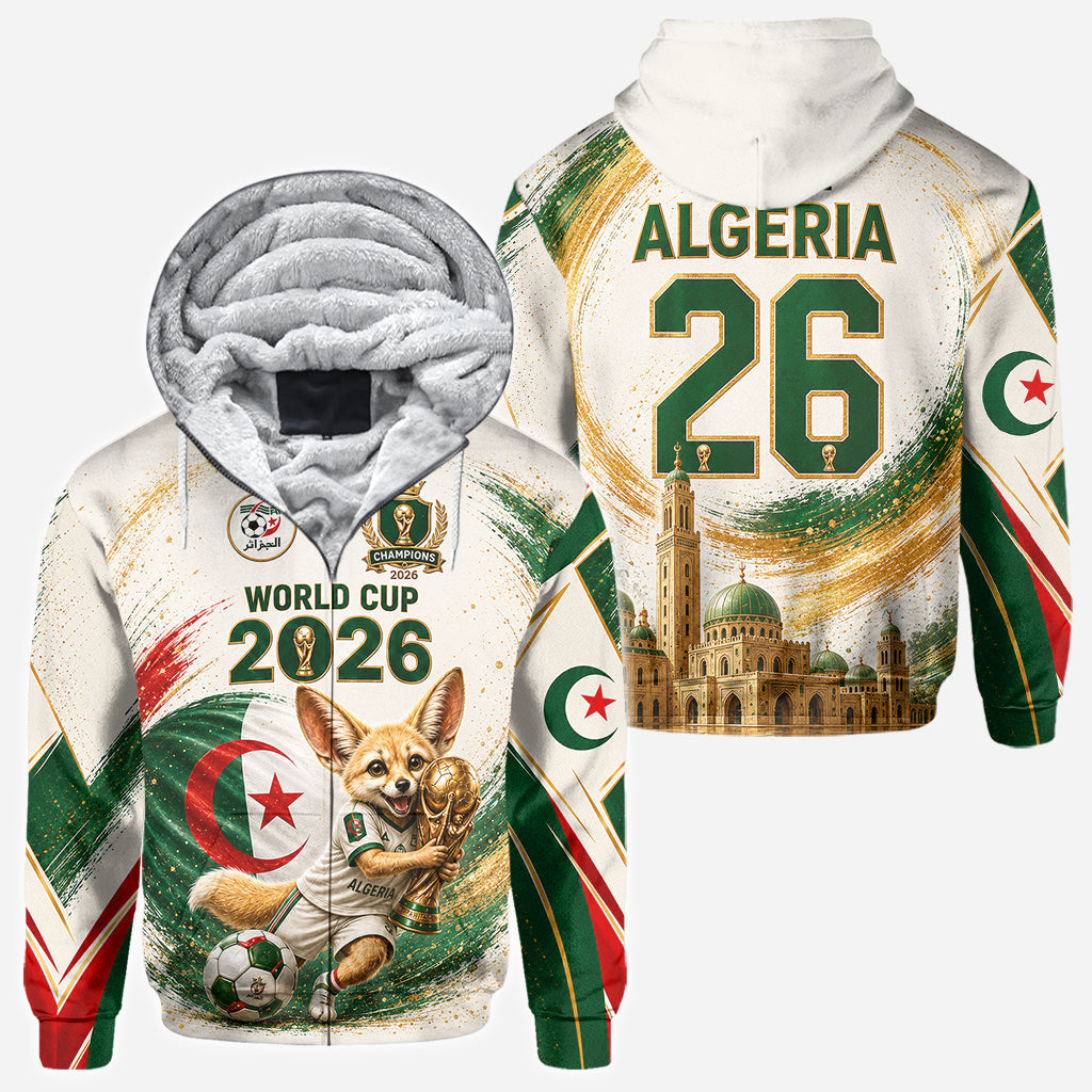 World Cup 2026, Algeria - Personalized Soccer All Over Shirt