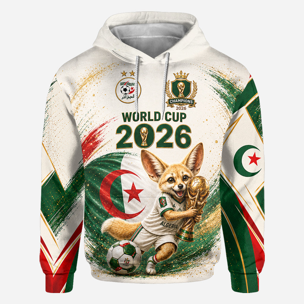 World Cup 2026, Algeria - Personalized Soccer All Over Shirt