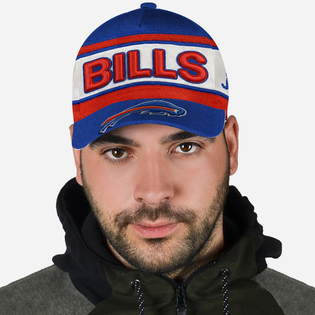 National Foot Ball Team, Buffalo Football - Personalized American Football Classic Cap