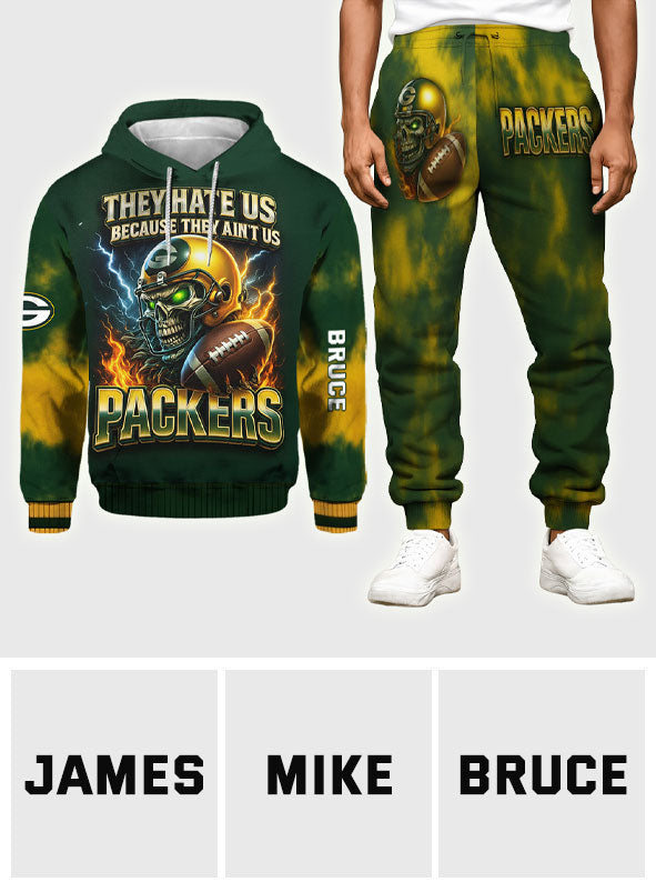 Green Bay National Football Team - Personalized American Football Hoodie and Sweatpants