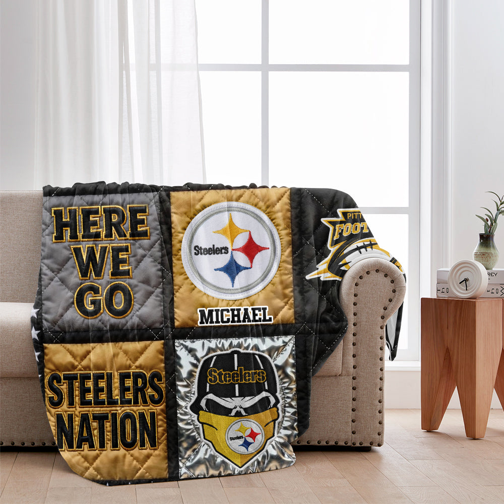 Love Football - Personalized American Football Blanket