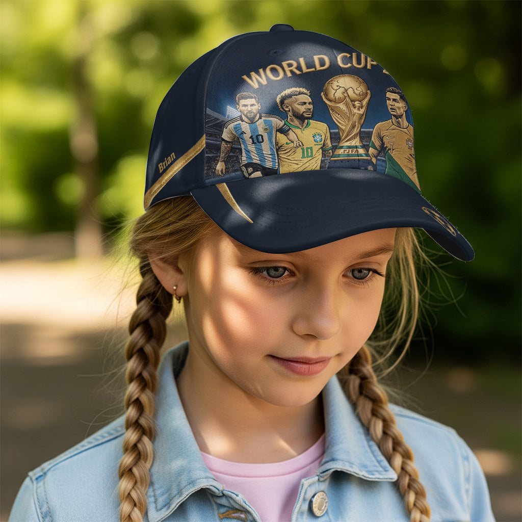The Champion Of 2026 - Personalized Soccer Classic Cap
