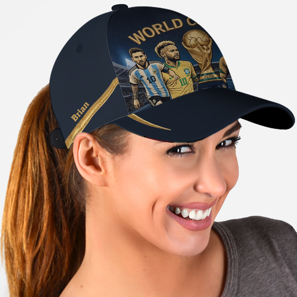 The Champion Of 2026 - Personalized Soccer Classic Cap
