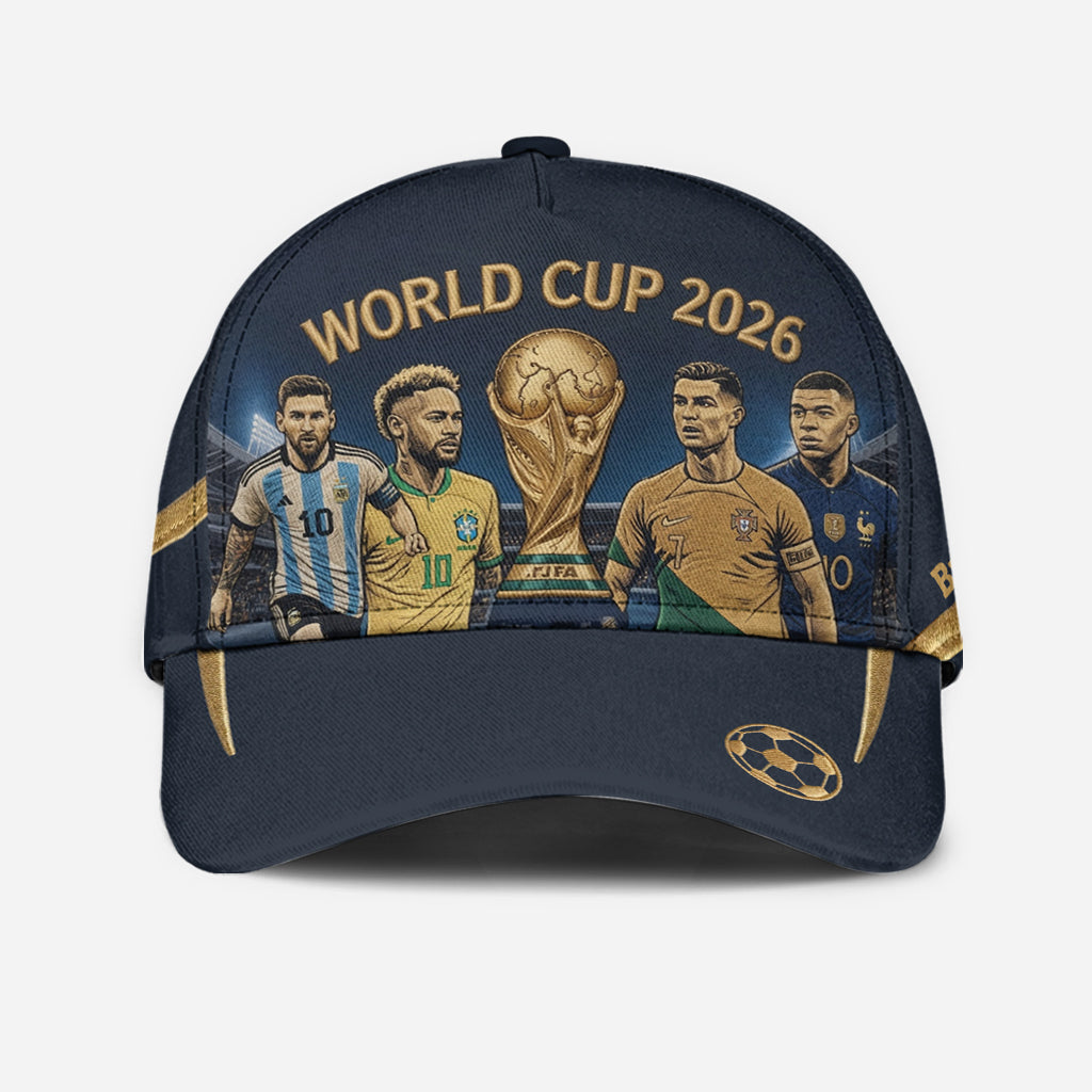 The Champion Of 2026 - Personalized Soccer Classic Cap