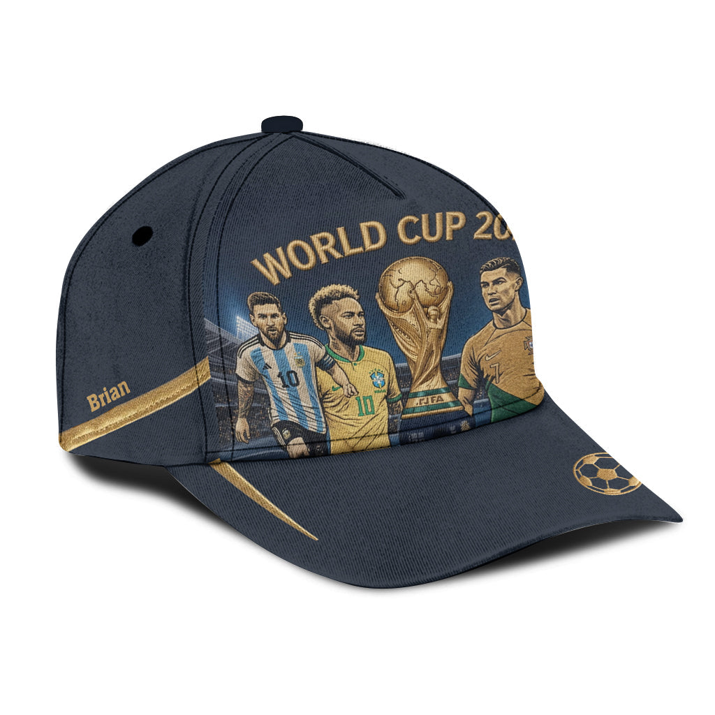 The Champion Of 2026 - Personalized Soccer Classic Cap