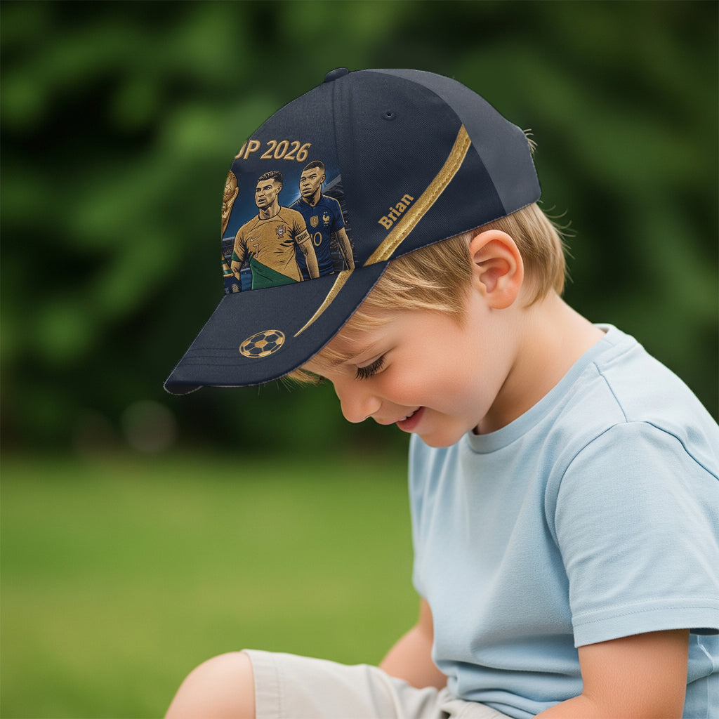 The Champion Of 2026 - Personalized Soccer Classic Cap