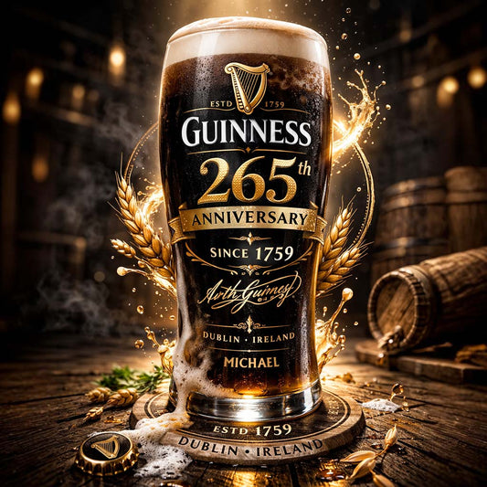 Guinness Beer - Personalized Light Beer Lover Beer Pint