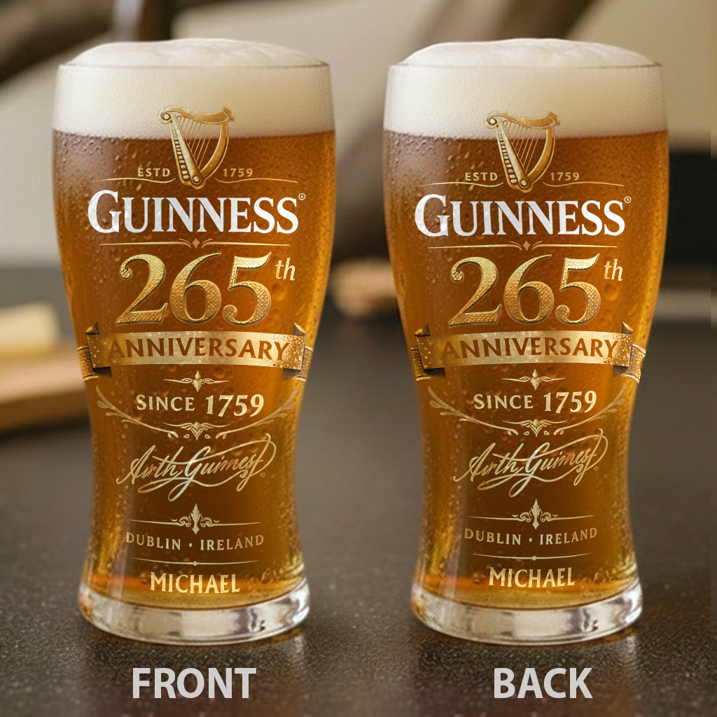 Guinness Beer - Personalized Light Beer Lover Beer Pint