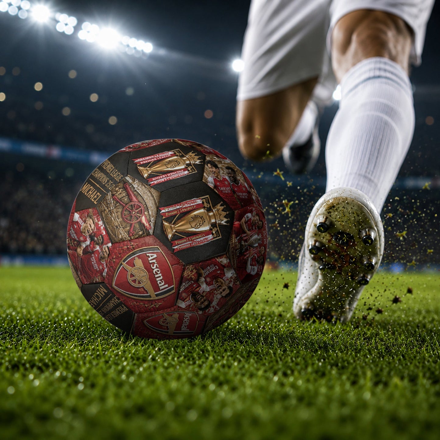 Premier League Champion 25/26 - Personalized Soccer Multi-Sport Ball
