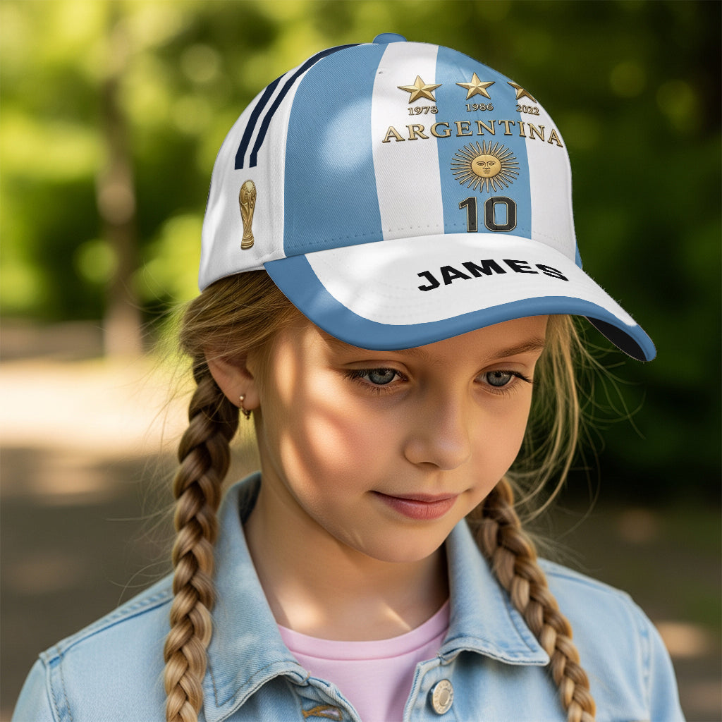 World Cup 2026 Argentina - Personalized Soccer Classic Cap