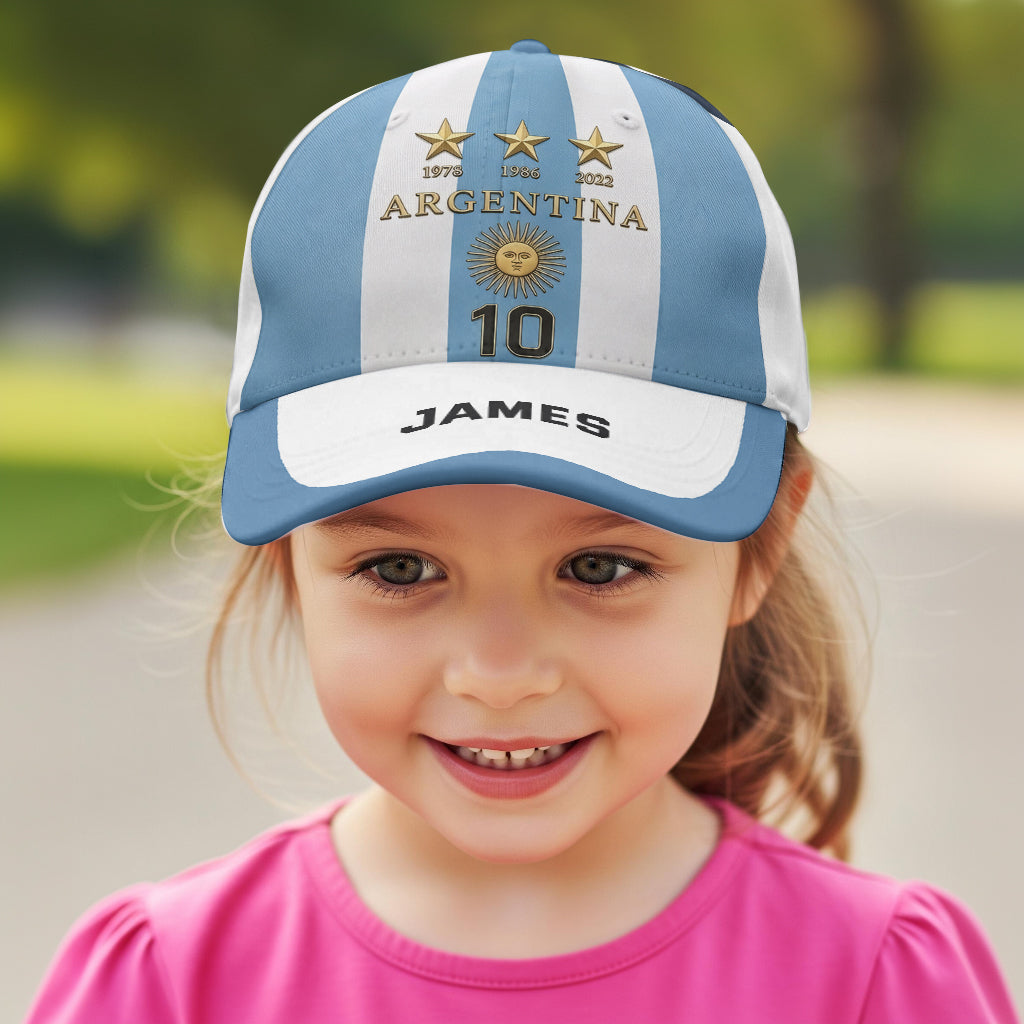 World Cup 2026 Argentina - Personalized Soccer Classic Cap