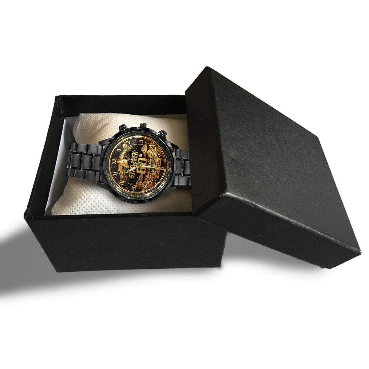 Final Frontier 60th Anniversary - Personalized Star Fleet Hand Watch
