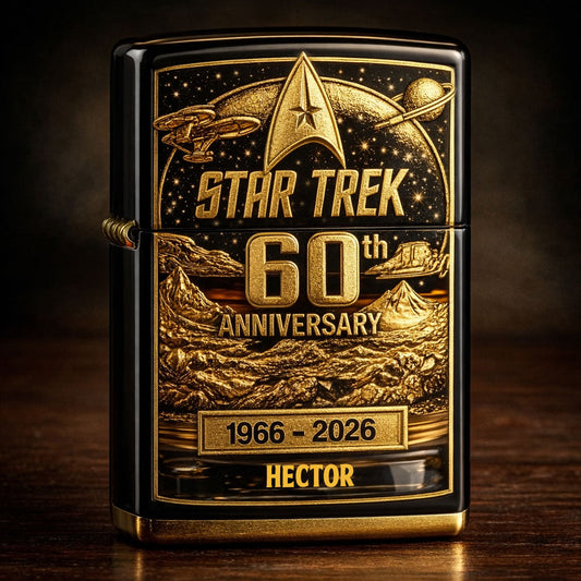 Final Frontier 60th Anniversary - Personalized Star Fleet Lighter