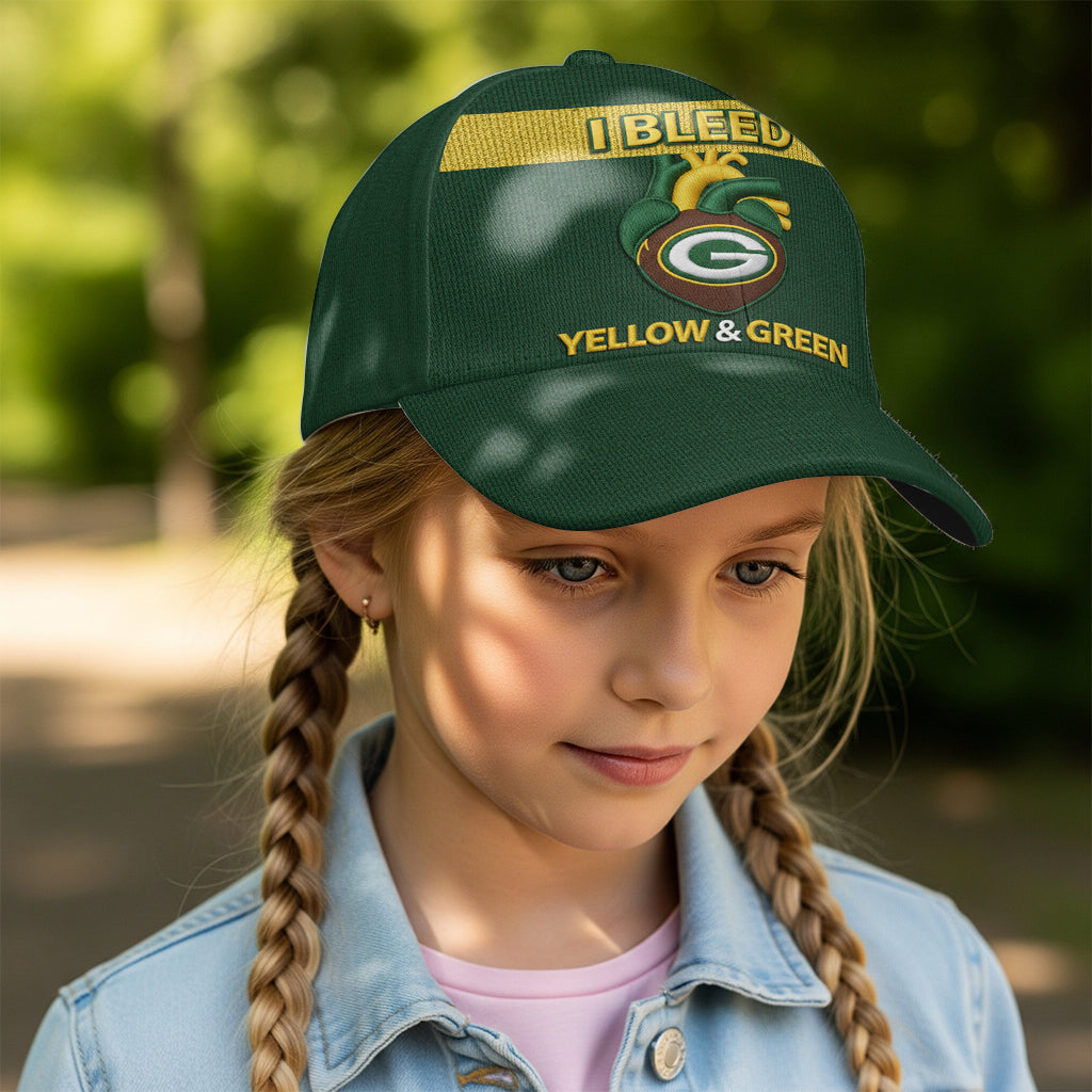 National Foot Ball Team, Packers Football Team - Personalized American Football Classic Cap
