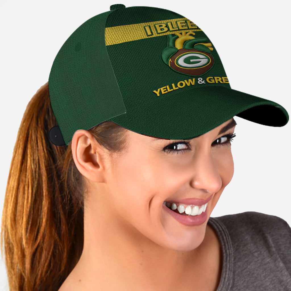 National Foot Ball Team, Packers Football Team - Personalized American Football Classic Cap