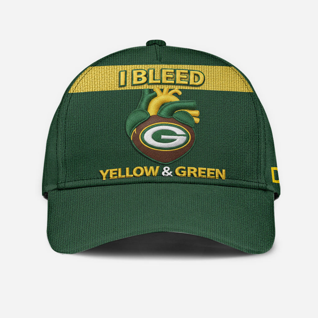 National Foot Ball Team, Packers Football Team - Personalized American Football Classic Cap