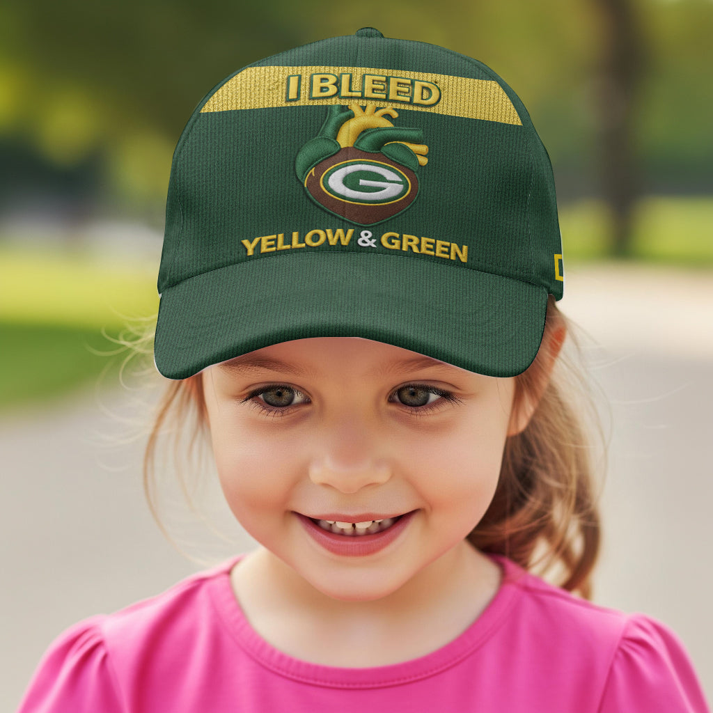 National Foot Ball Team, Packers Football Team - Personalized American Football Classic Cap