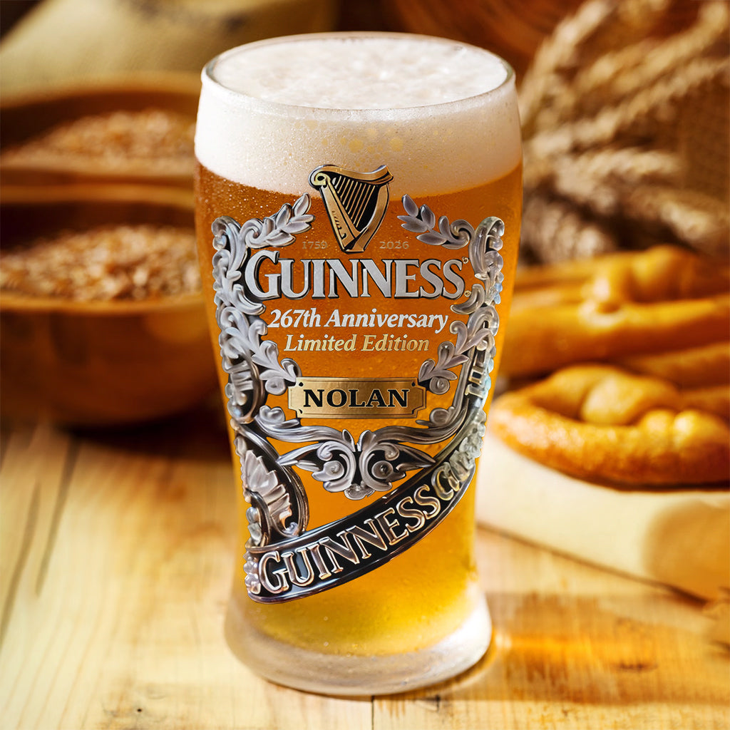 Irish Beer Brand - Personalized Light Beer Lover Beer Pint
