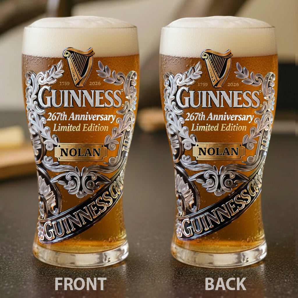 Irish Beer Brand - Personalized Light Beer Lover Beer Pint