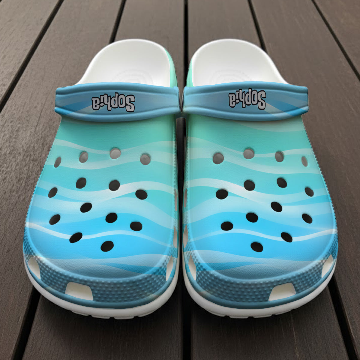 Aloha Ohana Cartoon Monster, Summer Vibes - Personalized Ohana Scrocs Shoes With Charms