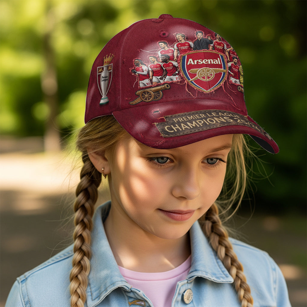 Premier League Champions 25/26 - Personalized Soccer Classic Cap