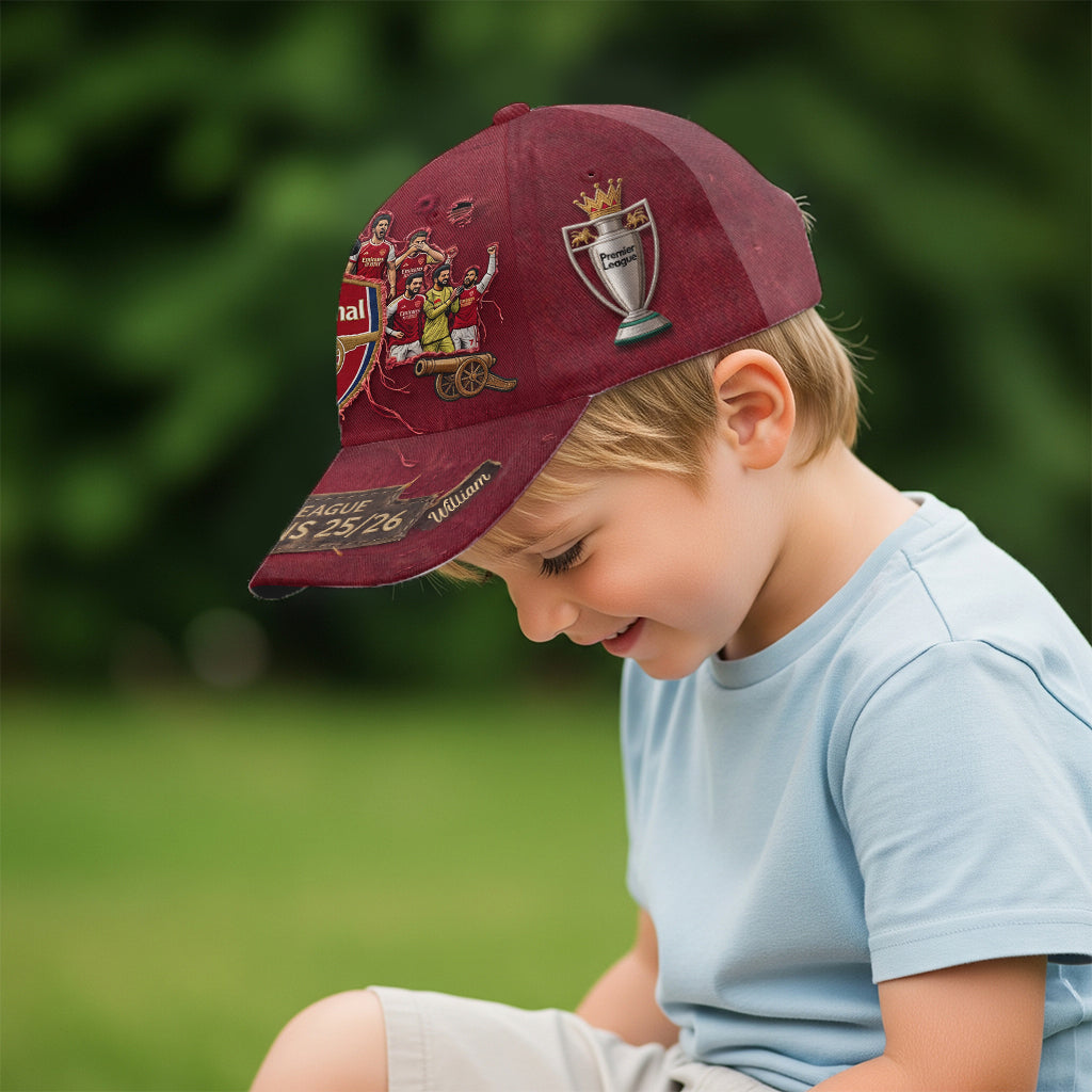 Premier League Champions 25/26 - Personalized Soccer Classic Cap