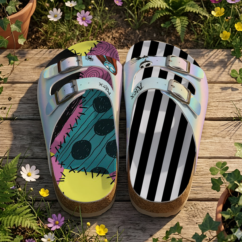 The Christmas's Nightmare - Personalized Nightmare Sandal Birken