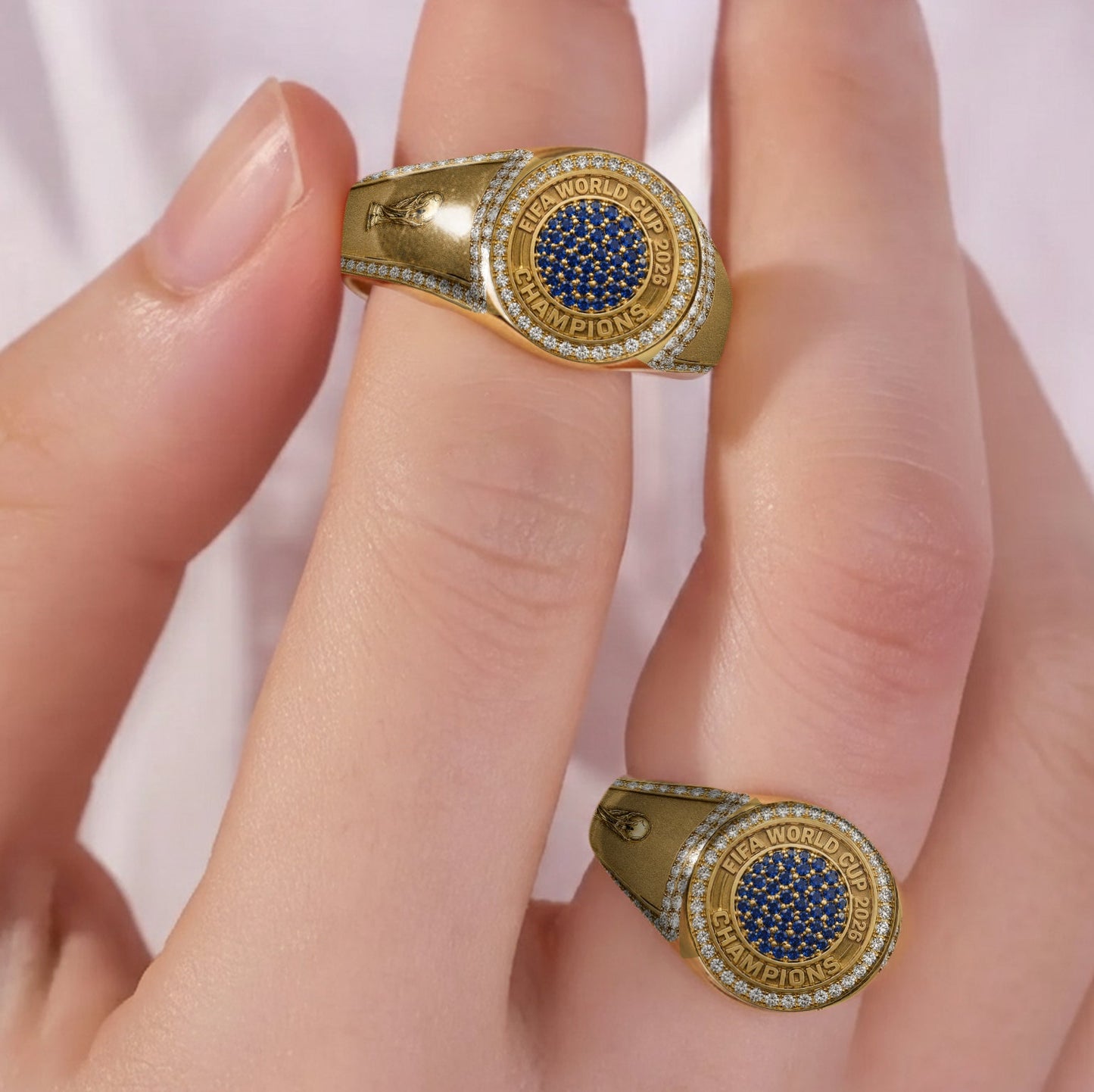 Champions 2026 - Personalized Trending Signet Ring