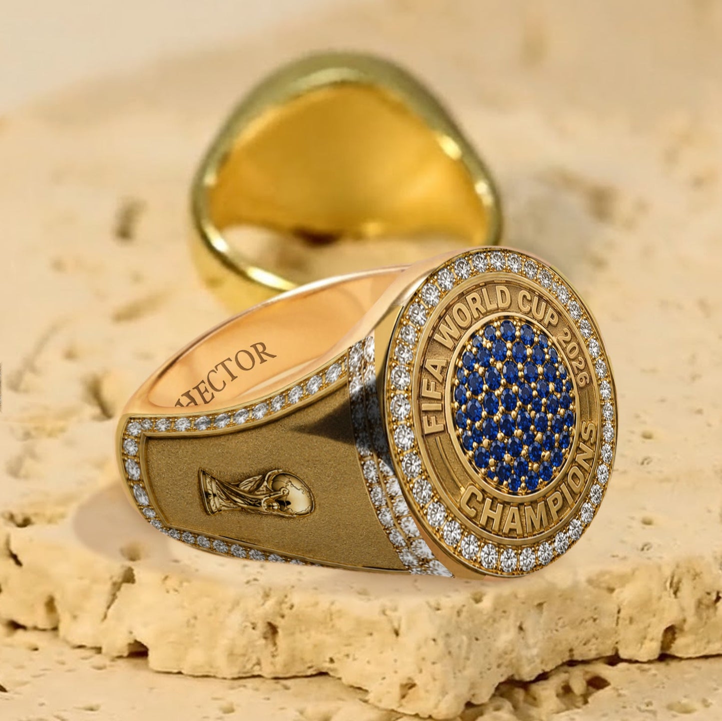 Champions 2026 - Personalized Trending Signet Ring