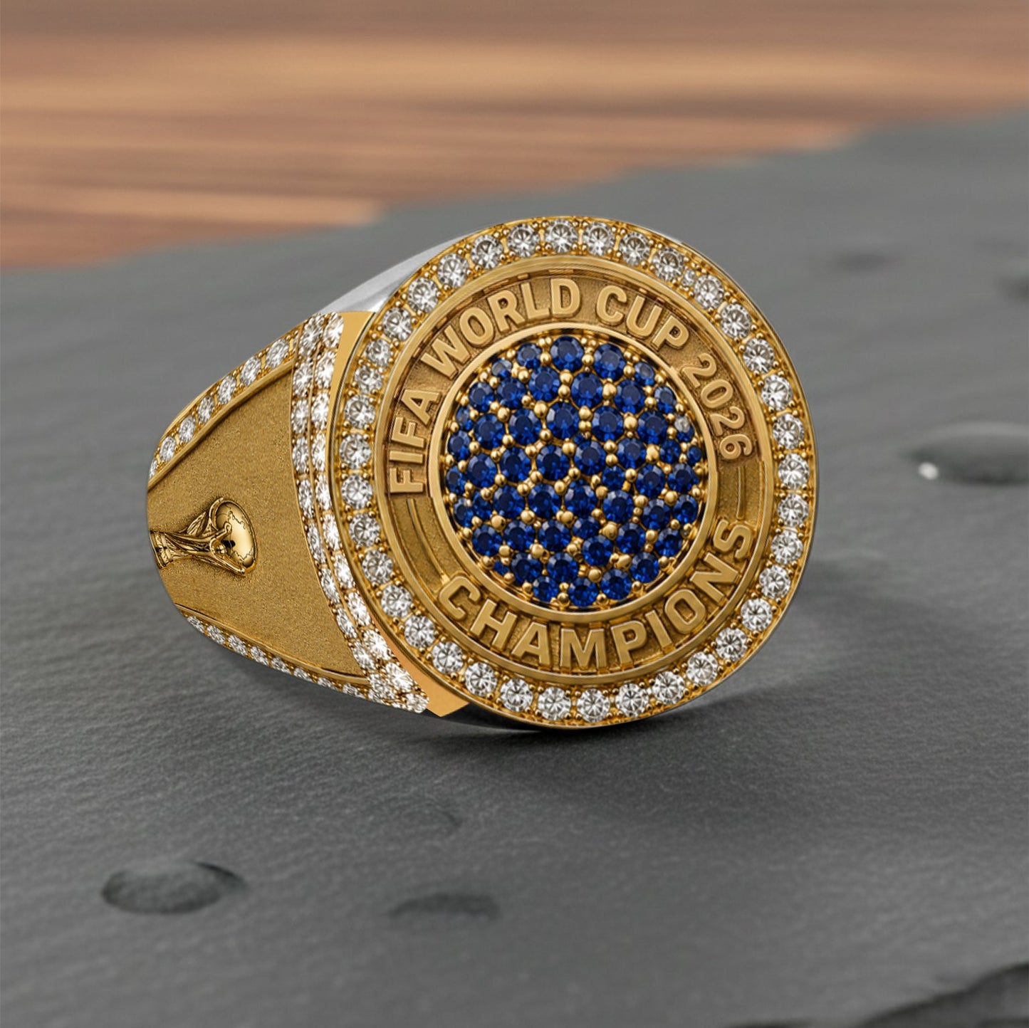 Champions 2026 - Personalized Trending Signet Ring