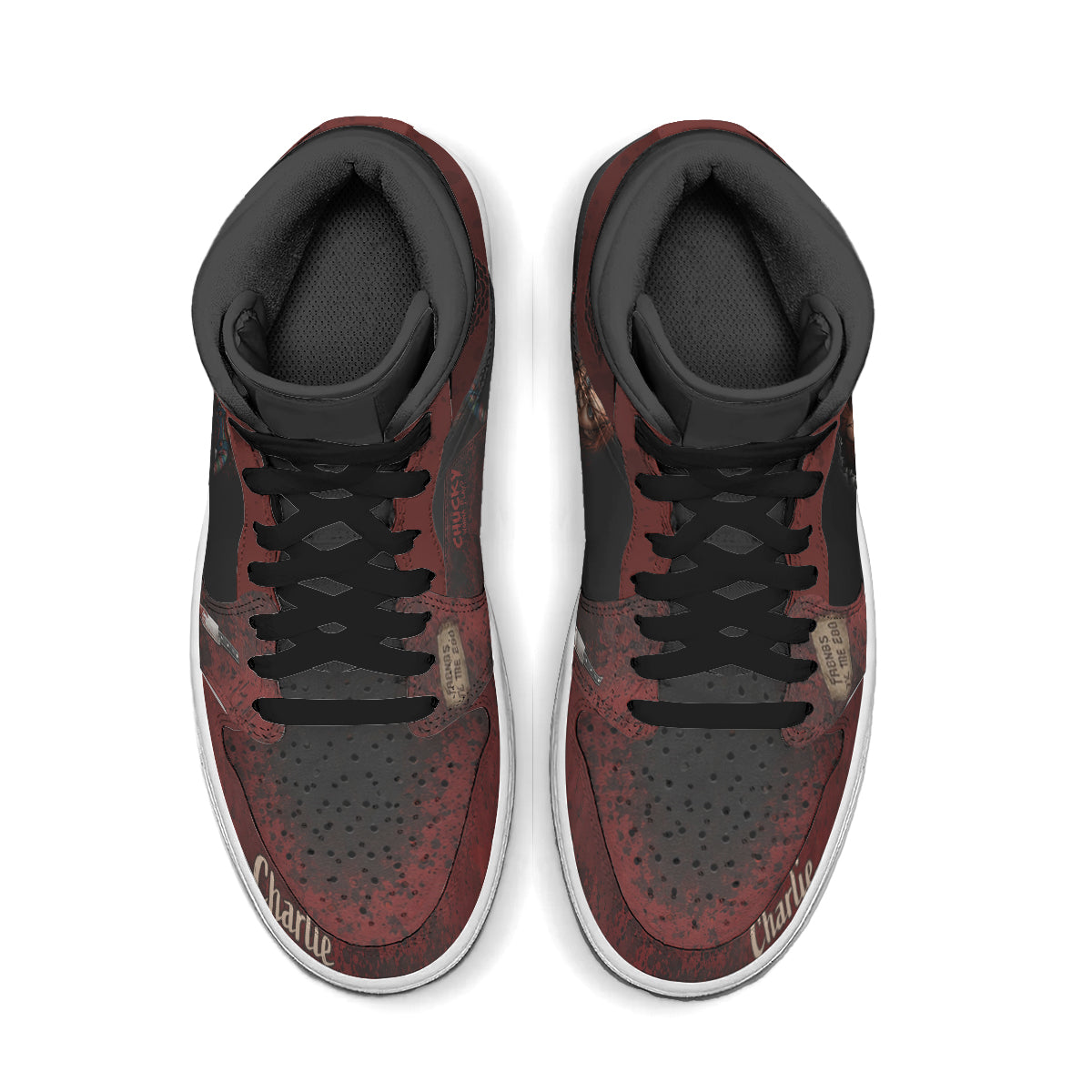 We All Float - Personalized Horror Character Air Jordan Hightop