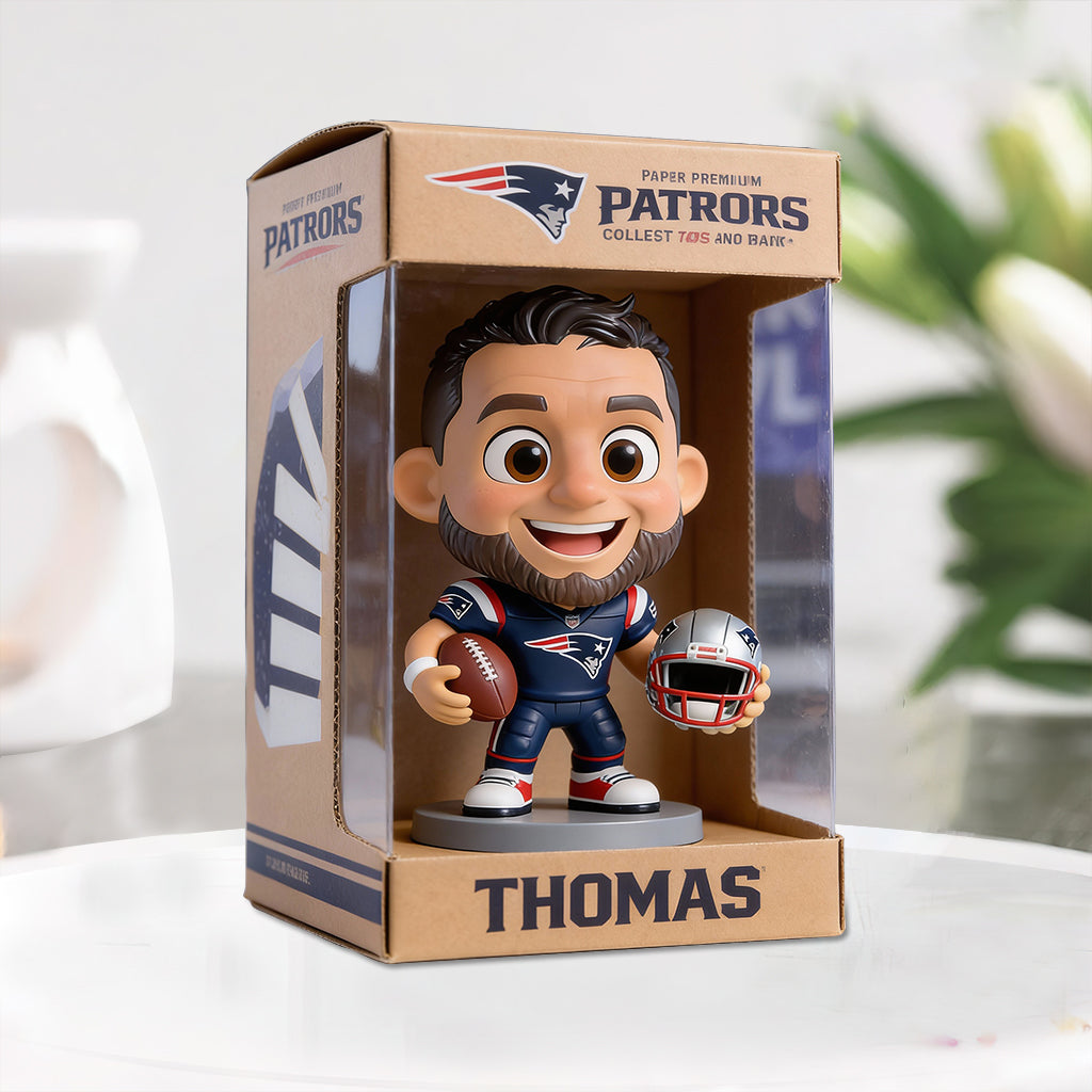 Love Football - Custom Any Photo - Personalized American Football Custom Shaped Acrylic Plaque