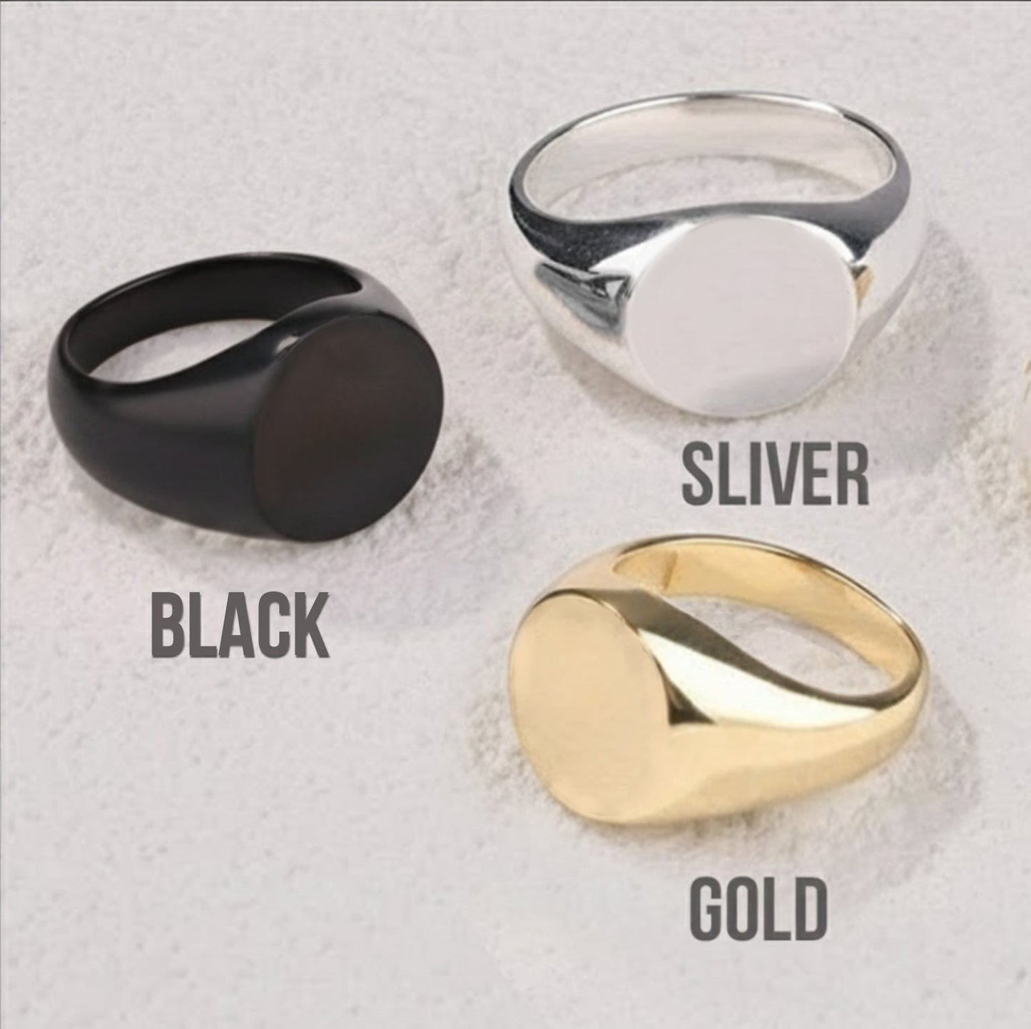 Seattle - Seahawks Footaball Team - Personalized American Football Signet Ring