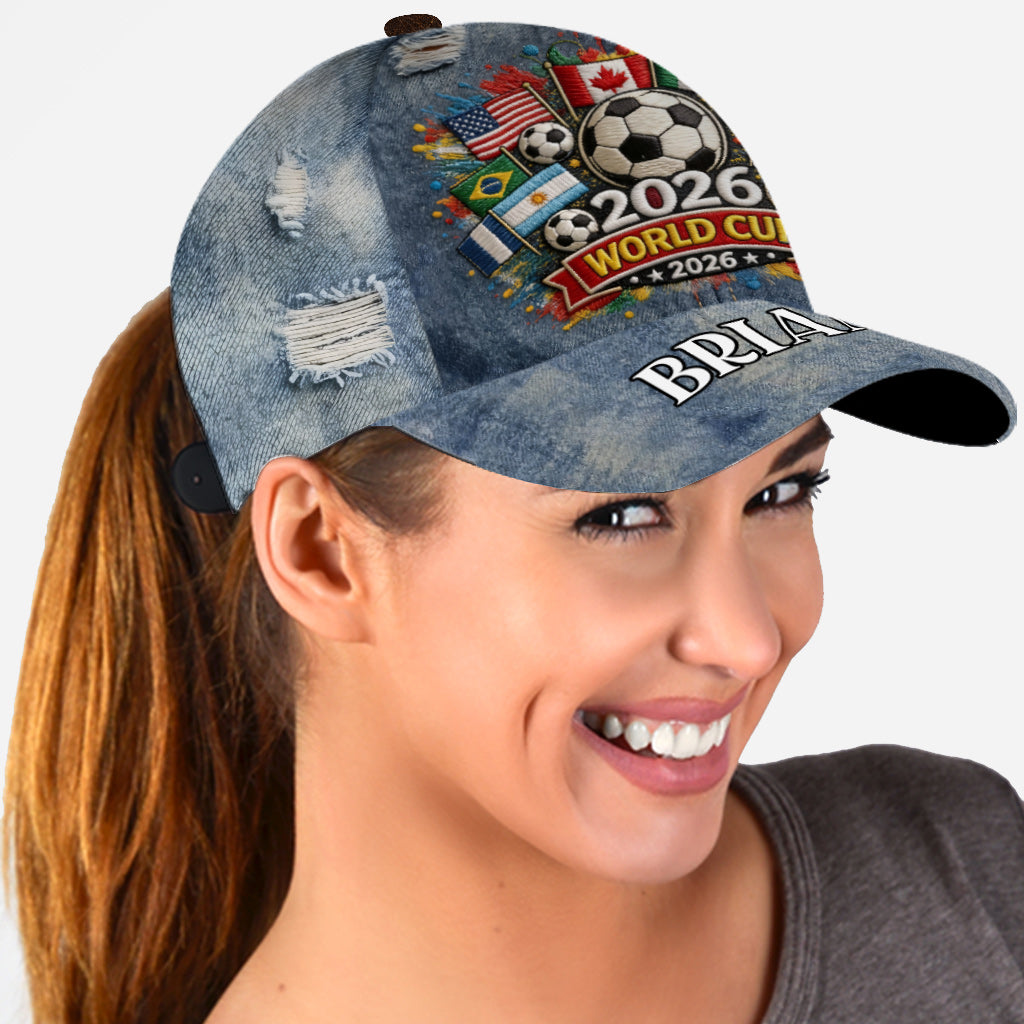 Love Soccer - Personalized Soccer Classic Cap