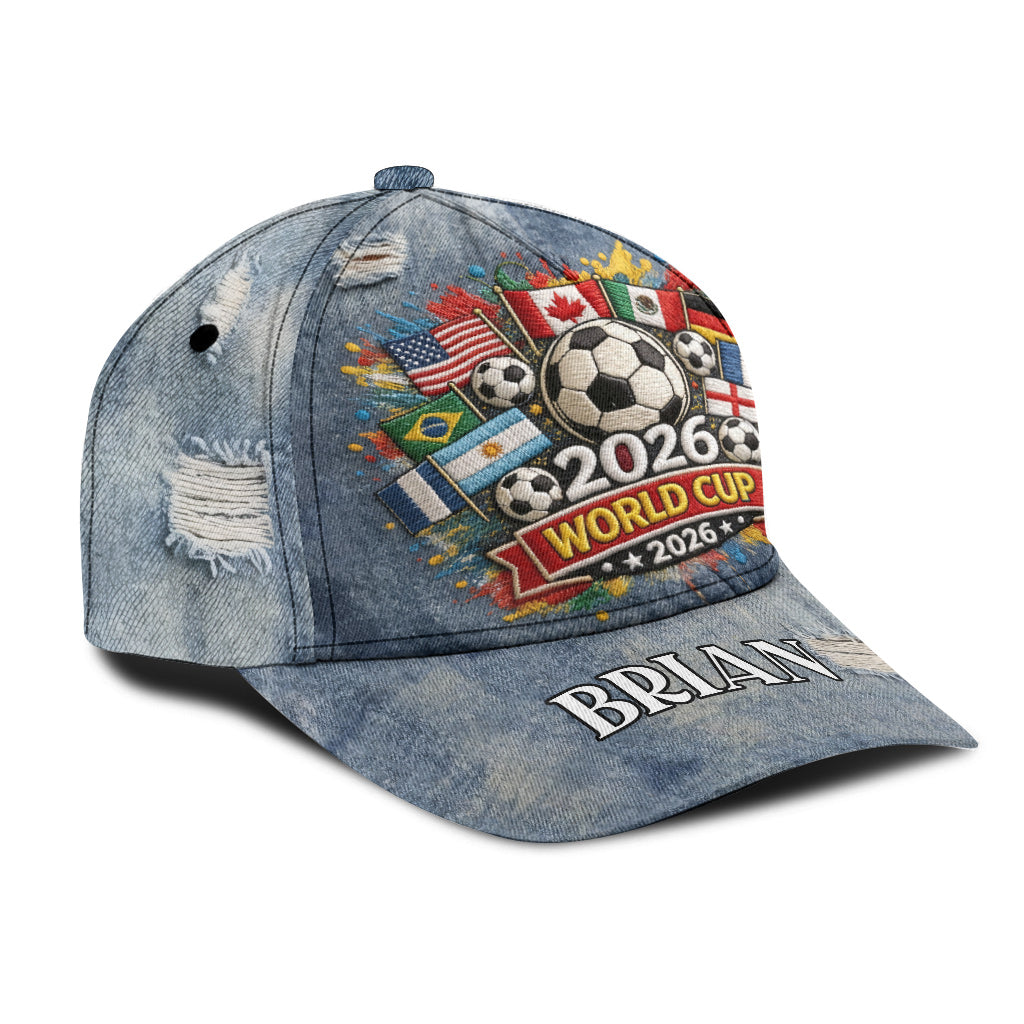 Love Soccer - Personalized Soccer Classic Cap